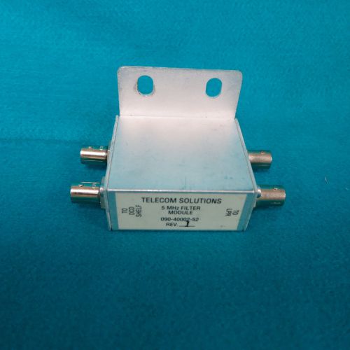 Telecom Solutions 090 40002 52  DCD to LPR  5-MHz Filter Module