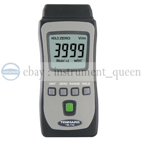 TENMARS TM-750 Mini Pocket Solar Power Meter 4000W/m2, 634Btu/(ft2*h)