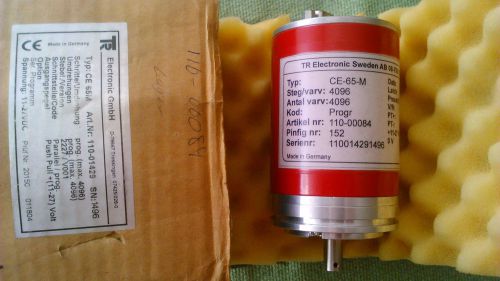 NEW TR-ELECTRONIC  CE-65-M 4096 MAX ENCODER --- 0% VAT INVOICE ---