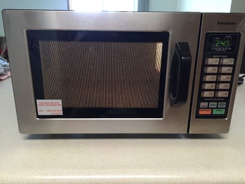 Panasonic NE-1054F 1000W Digital Commercial Microwave w/ Programmable Memory