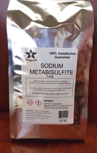Sodium Metabisulfite FCC/ Food Grade 1 Lb Pack