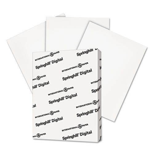 Digital Index White Card Stock, 110 lb, 8 1/2 x 11, 250 Sheets/Pack