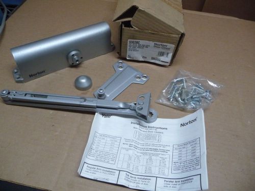 Norton model 9303bc tri-style non-hold open backcheck regular arm door closer for sale