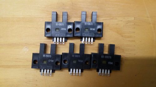 Omron Micro Photo Sensor EE-SX670 5pcs 1SET free ship