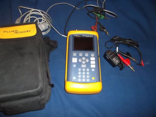 FLUKE NETWORKS 990DSL COPPERPRO SERIES II TESTER WIDEBAND TDR RFL VDSL/GM 4.3.30