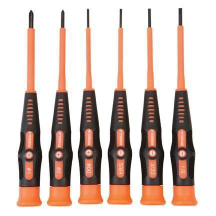 #3945   10000 Volts Precision Electrical Screwdriver Set of 6 Professional Tools