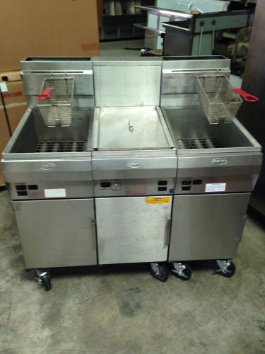 Dean Gas Double Vat Deep Fryer