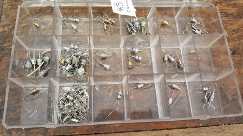 HUGE LOT 90 TOTAL VINTAGE ETC. RESISTORS VARIOUS TYPES