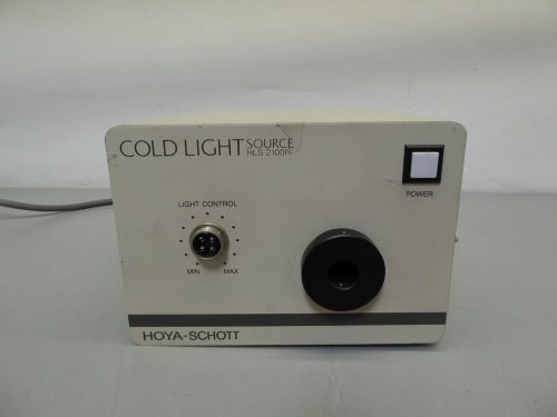 D127565 hoya-schhott hls 2100r cold light source for sale