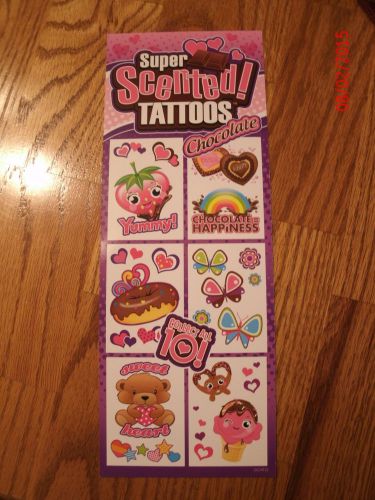 300 SUPER SCENTED TEMPORARY TATTOOS