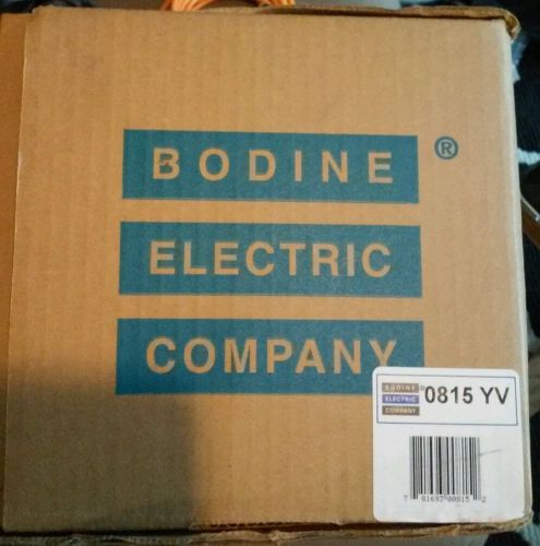 Bodine SCR Speed control 0815 YV