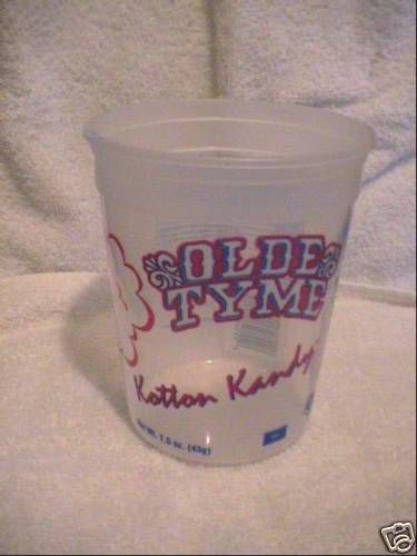 COTTON CANDY KOTTON KANDY OLDE TYME FOOD RESTAURANT CONCESSION STAND FAIR CUP