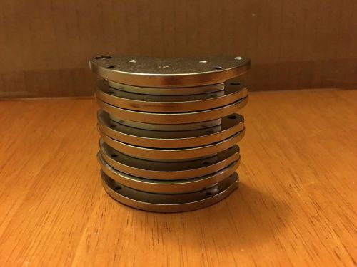 Lot of 8 LARGE IDENTICAL Neodymium Rare Earth Hard Drive Magnet