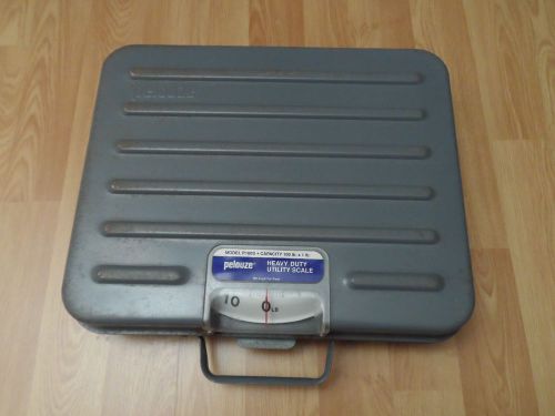 Pelouze 100 lb. Heavy Duty Utility Shipping Scale P100S Good Condition Free SH