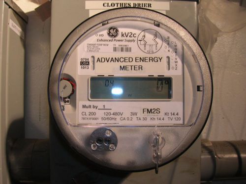 GE WATTHOUR METER ENPHASE ENVOY SOLAR  REVENUE GRADE NET METER 240V 4.8 10 48 KW