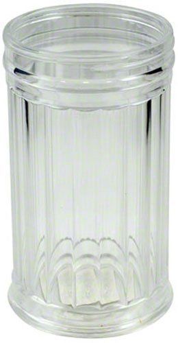 American Metalcraft (SAN300) 12 oz Plastic Shaker Jar Only (No Top) 6 pack