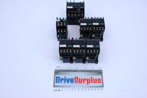 Lot Of 7 Misc. Fuji Contactors 100/100-110V Coil Voltage [PZO]