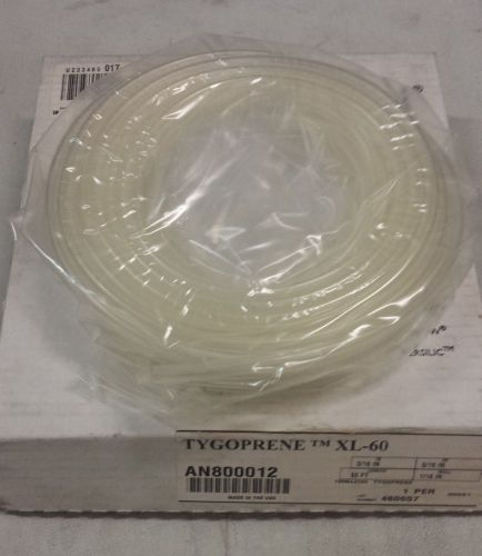 NEW TYGOPRENE AN800012 Tygoprene(R) XL-60 Tubing, 3/16 In, 50 Ft *$5 SHIPPING*