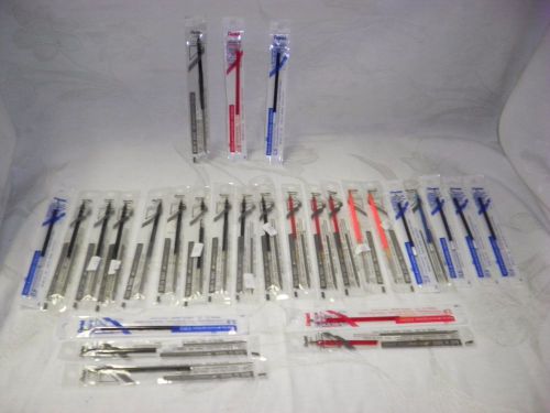 LOT OF 28 PENTEL FINE POINT INK REFILLS FOR HYBRID K100 SERIES