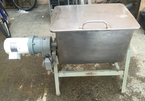 Leland Double Action Meat Sausage Mixer L-100DA Stainless Barrel / Paddle