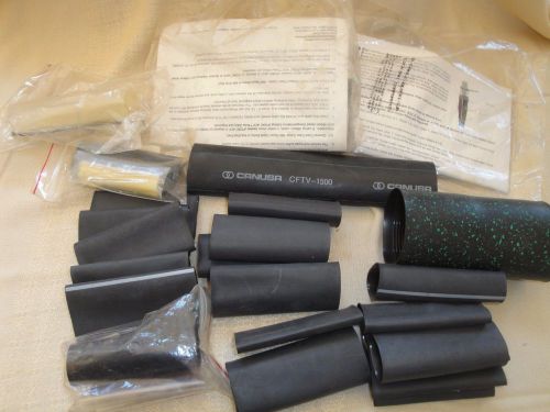 Vtg lot heat shrink canusa raychem tubing for sale