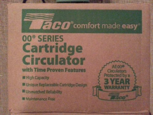 TACO 007-F5 CIRCULATOR PUMP OEM High Capacity Maintenance Free Hydronic Heating