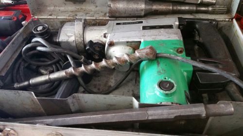 Hitachi DH 38YE 1 1/2&#034; Rotary Hammer Drill Used