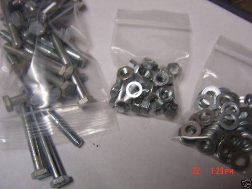 M6 X 50MM Zinc Plated Hex Head Screws