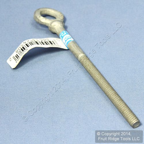 National hardware galvanized steel 1/4&#034; x 4&#034; eye bolt no nut 3260bc n245-084 for sale