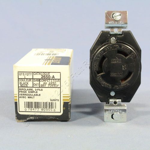 Leviton Industrial Twist Turn Locking Receptacle Outlet NEMA L9-30R 30A 2650-A