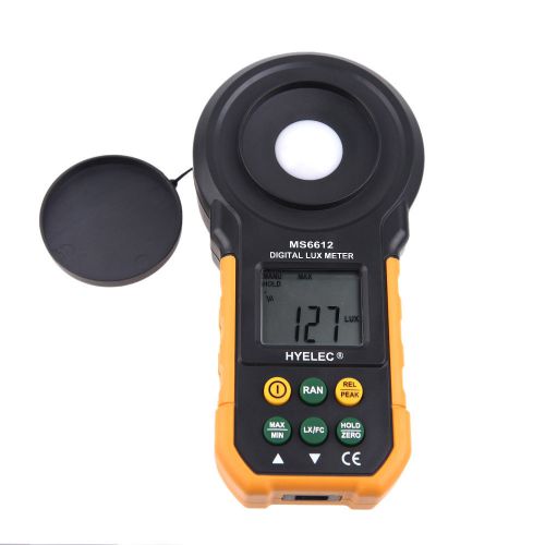 Digital LCD Lux Light Meter Lux/FC Luxmeter Illuminance Photometer MS6612 4F1H