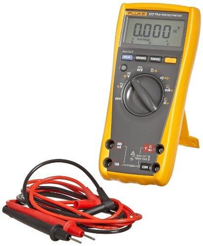 Fluke 177 ESFP True RMS Digital Multimeter with Backlight, 50 Megaohm