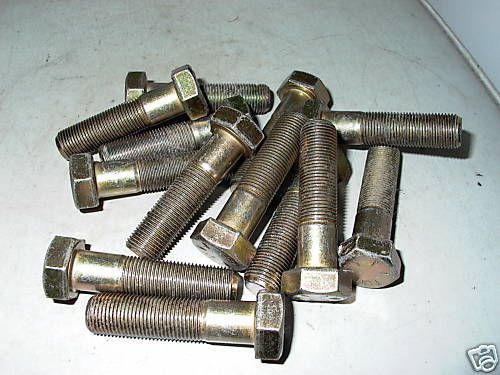 Hex Head Grade 8 Plated Bolts