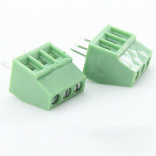 10x KF128 2.54mm 3 Poles PCB Universal Screw Terminal Block LJN