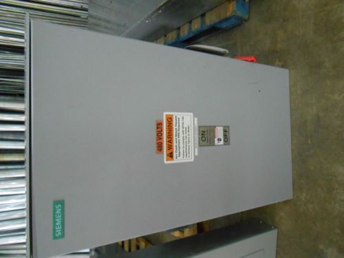 SIEMENS HNF365R SAFETY SWITCH 400 AMP 600 VOLT DISCONNECT