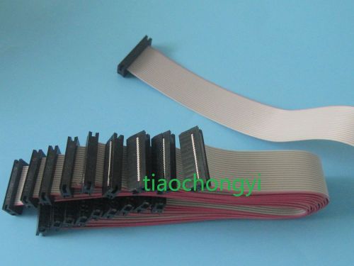 50pcs 2mm Pitch 2x10 Pin 20 Pin 20 Wire IDC Flat Ribbon Cable Length 20CM