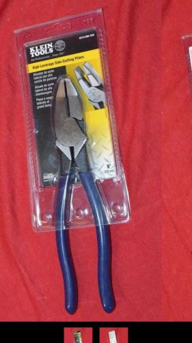 Klein Tools High Leverage 9&#034; Side Cut Pliers D213-9NE-SEN - NEW! Not in package