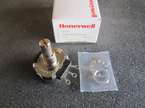 Lot / 2 Honeywell 53C32K RV4NAYSD202A Potentiometers 2K Ohms Single Turn NEW