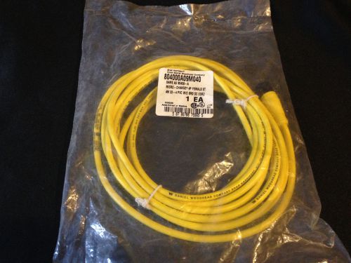 Brad Harrison Daniel Woodhead 804000A09M040 Micro Change DC Cord 4M *BRAND NEW*