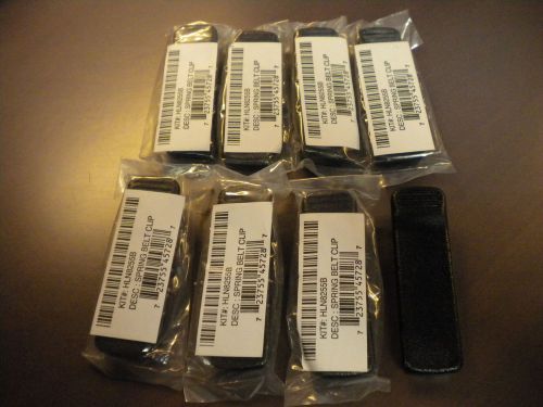 Motorola HLN8255B Spring Belt Clips for CP200 *NEW LOT OF 8*