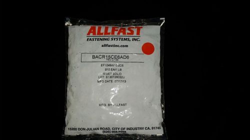 ALLFAST SOLID ALUMINUM RIVETS BACR15CE6AD6 (1lb) EF1049W1C6C