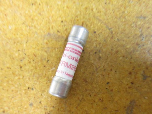 Tri-onic trm20 time delay fuse 20a 250vac new for sale