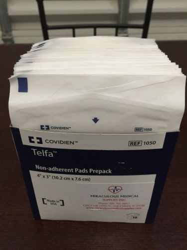 Covidien Telfa Non-Adherent Pads Prepack 4&#034; x 3&#034; 50ct.