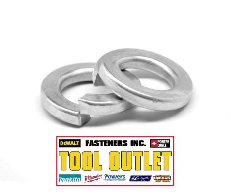 (Qty 250) 1 1/4&#034; Regular Split Lock Washers Zinc Plated (Bulk Box)