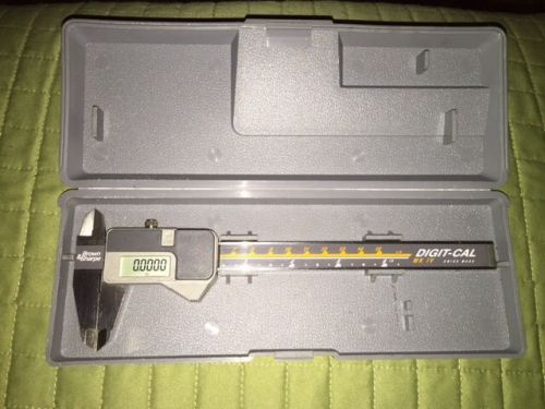 Brown &amp; sharpe digit-cal digital caliper 6&#039;&#039; 150 mm 599-571-4rs stainless steel for sale