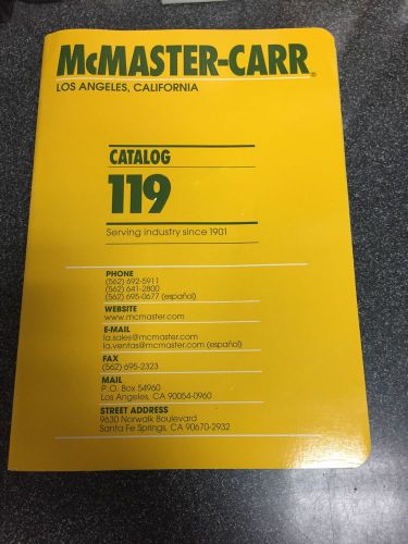 McMaster-Carr Catalog 119