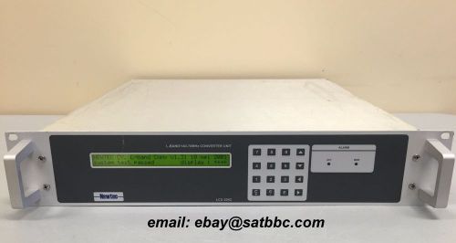 Newtec L-Band/140-70MHz Converter Unit, Model LCU 2042 Type NTC/2042/Cx