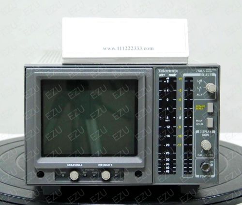 Tektronix 760a stereo audio monitors for sale