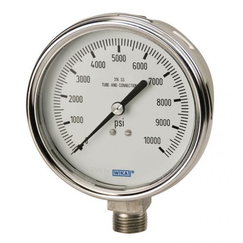 Bourdon tube pressure gauge for sale