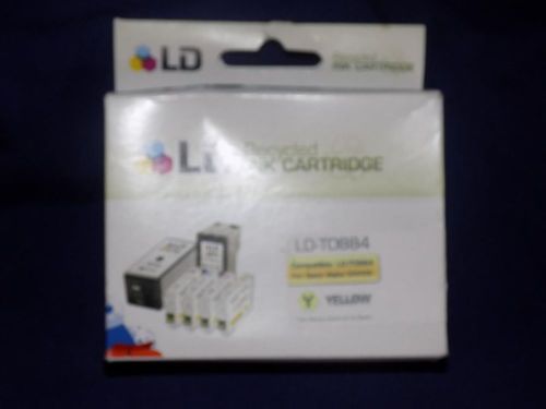 Home Office-LD Recycled INK CARTRIDGE FOR EPSON LD-TO884-Yellow